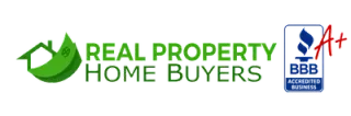 Real property home buyers logo